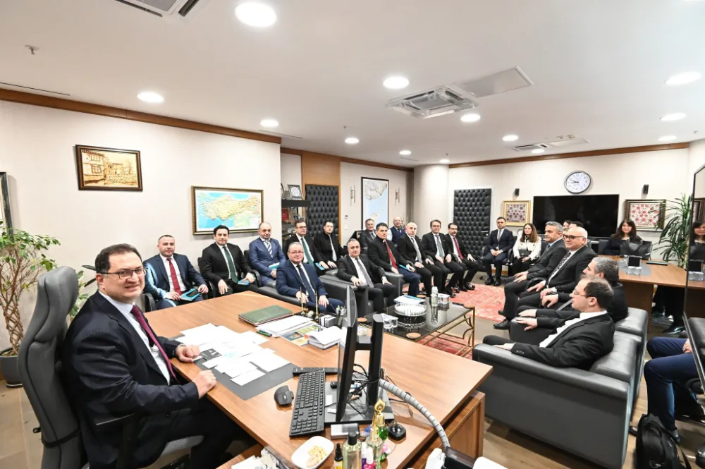 DSİ 22. Bölge Müdürlüğü Trabzon Heyetinden DSİ Genel Müdür Yardımcılarına Ziyaret Gerçekleşti