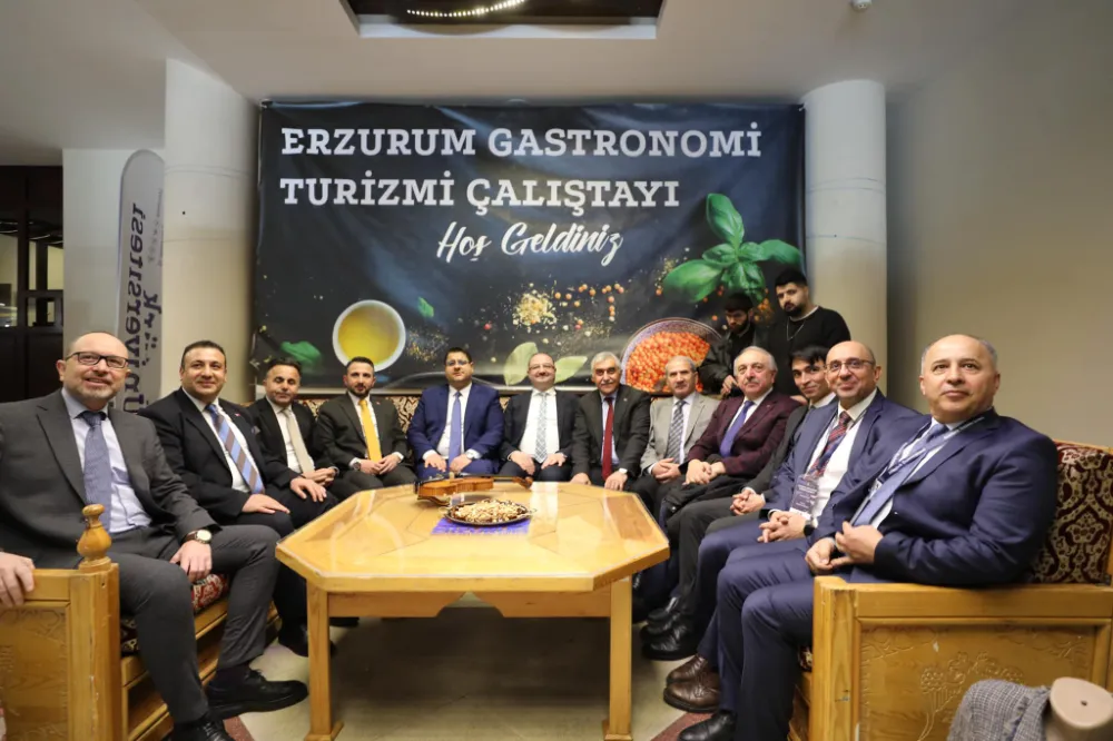 Erzurum Büyükşehir Belediyesi’nden Gastronomi Turizmi Çalıştayı