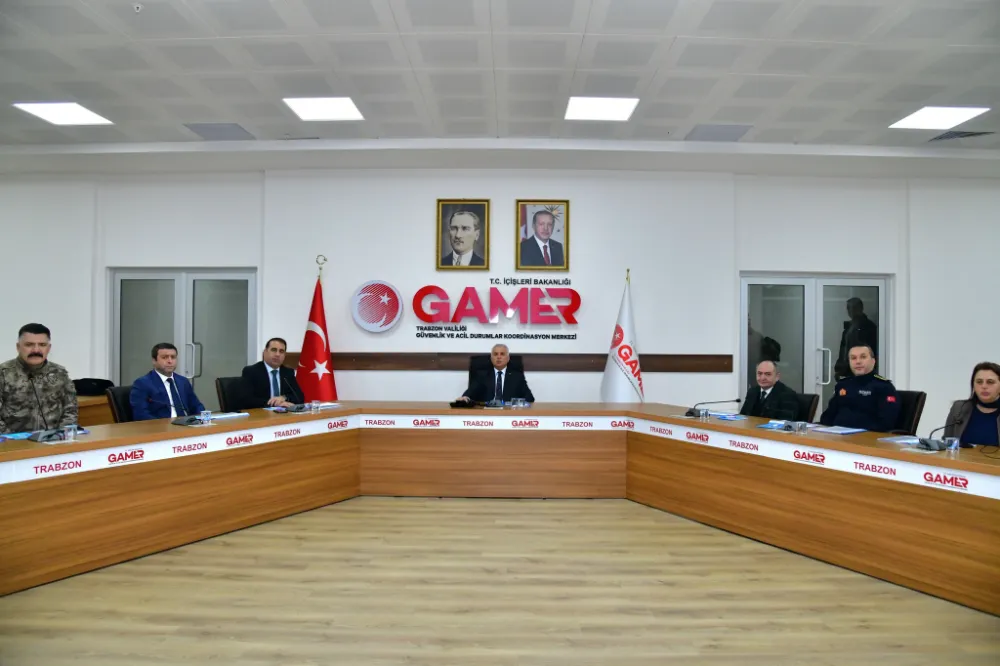 Trabzon Valiliği, Acil Çağrı Hizmetleri İl Koordinasyon Komisyonu Toplantısı Yapıldı