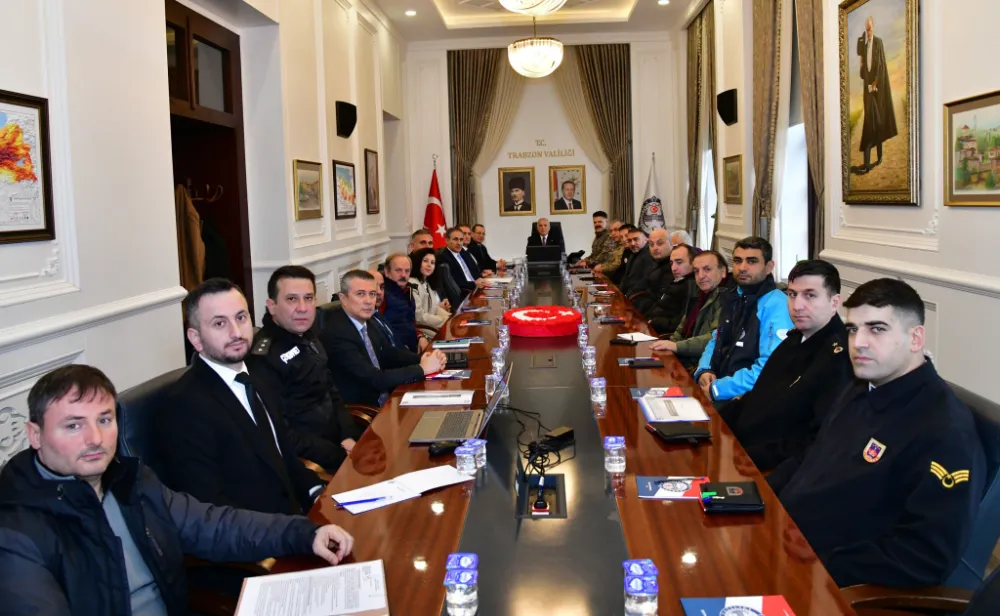 Trabzon Valiliği, İl Spor Güvenlik Kurulu Toplantısını Gerçekleştirdi