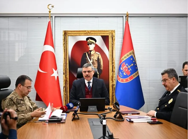 Erzurum Valisi, İl Asayiş Değerlendirme Toplantısı Gerçekleştirildi