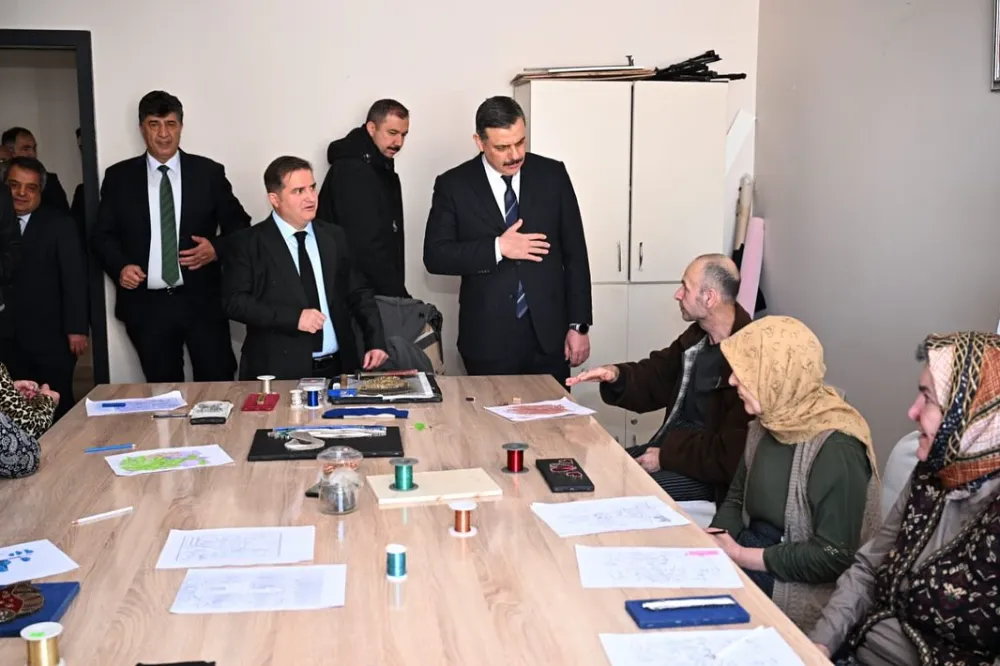 Erzurum Valisi Mustafa Çiftçi, Özel Palandöken Bakım Merkezi’ni Ziyaret Etti