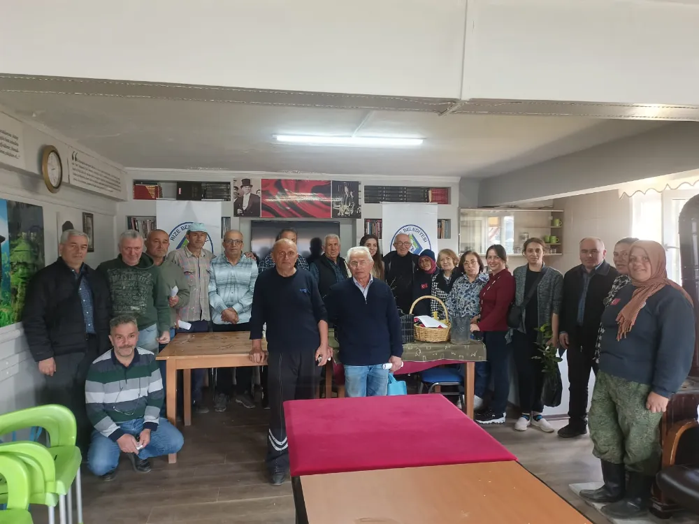 Rize’de Fidan Aşılama Eğitimleri Bozkale Mahallesinde Sürüyor