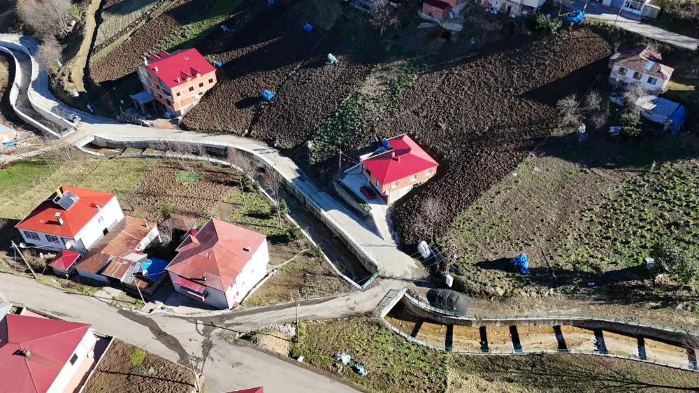 Trabzon Düzköy’de Taşkın Kontrol Çalışmaları Hız Kesmeden Devam Ediyor