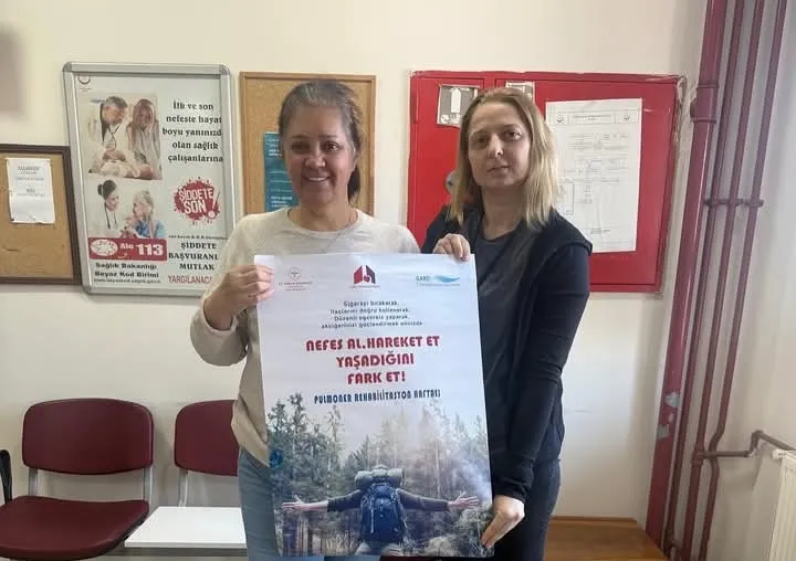 Rize’de Pulmoner Rehabilitasyon Haftası Farkındalık Etkinlikleri Düzenlendi