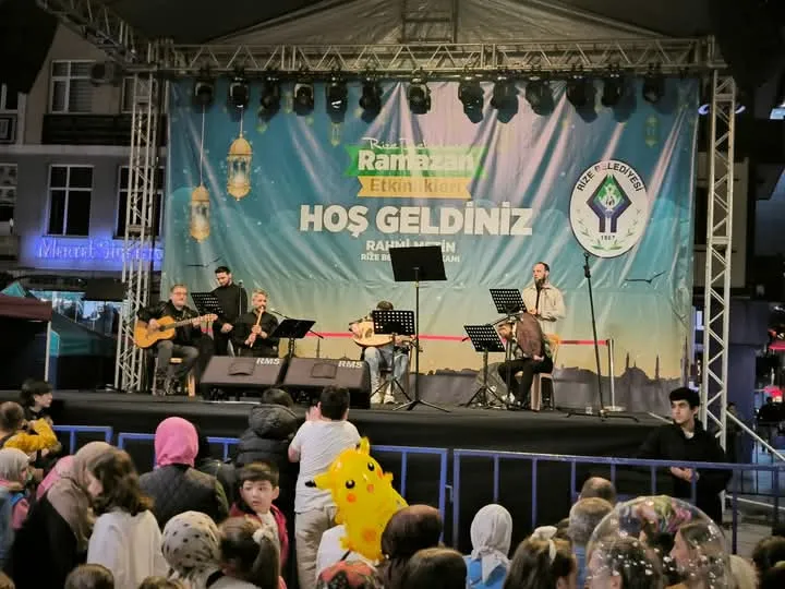 Rize’de Ramazan Etkinlikleri Coşkusu Sürüyor