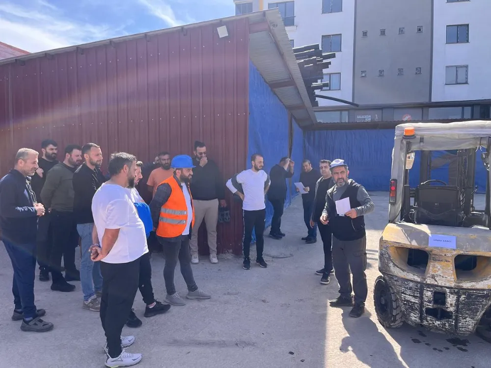 Ardeşen Ticaret ve Sanayi Odası,Forklift Sürücü Eğitim Kursunu Tamamladı