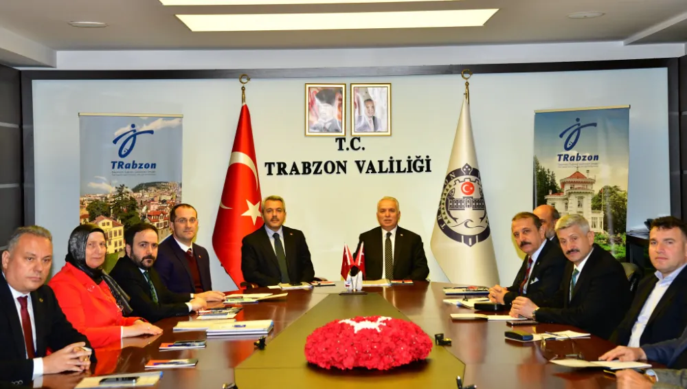Rize Valisi Baydaş,TRABRİKAB Encümen Toplantısı’na Katıldı