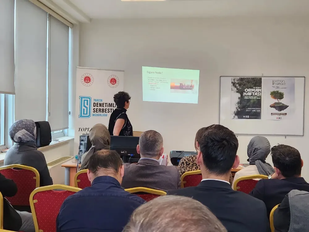 Trabzon İl Sağlık Müdürlüğünden Sigara Bırakma Eğitimi ve Karbonmonoksit Ölçümü