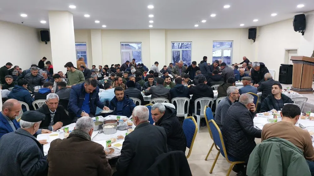 Erzurum Büyükşehir Belediyesi,Şenkaya’da Birlik Sofrası Kurdu