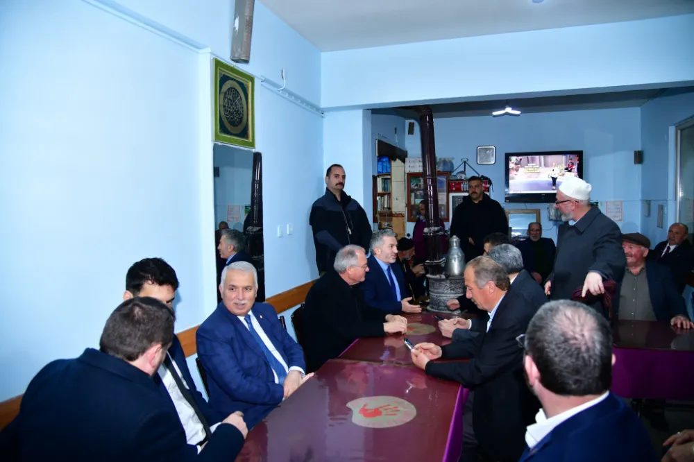 Trabzon Valisi Yıldırım, Tonya’da Vatandaşlarla Bir Araya Geldi