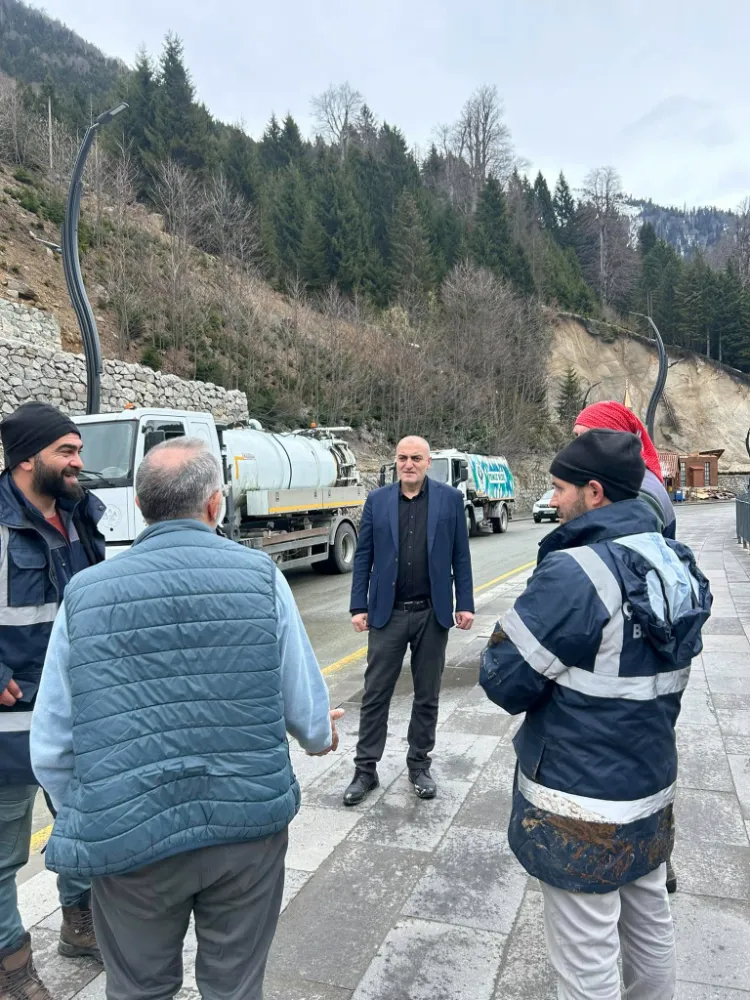Çamlıhemşin Belediyesinden Ayder’de Bayram Hazırlıkları