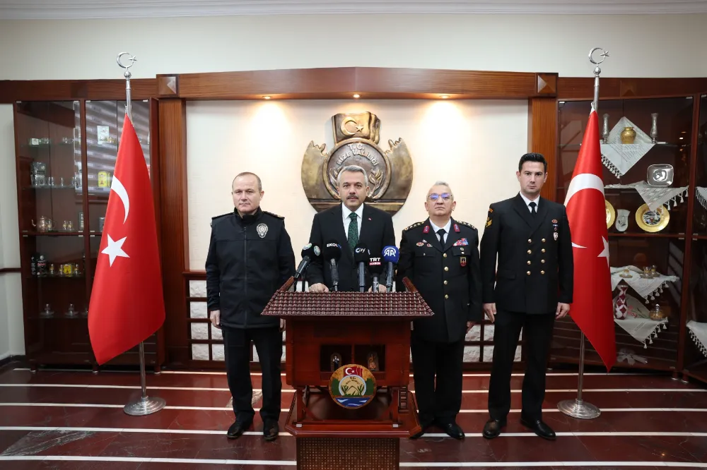 Vali Baydaş, Ramazan Bayramı Tedbirleri, Asayiş ve Güvenlik Basın Bilgilendirme Toplantısı