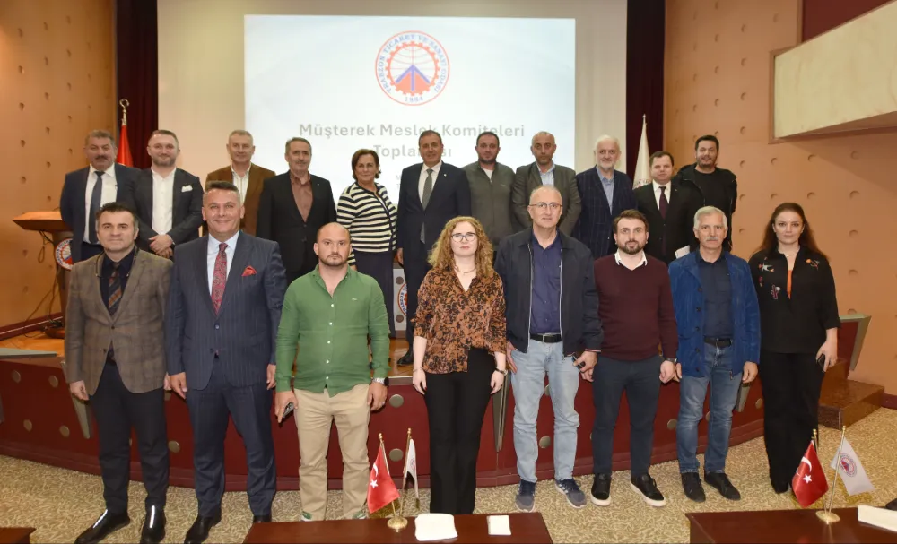 Trabzon Ticaret ve Sanayi Odası’nda Müşterek Meslek Komiteleri Toplantısı Gerçekleştirildi