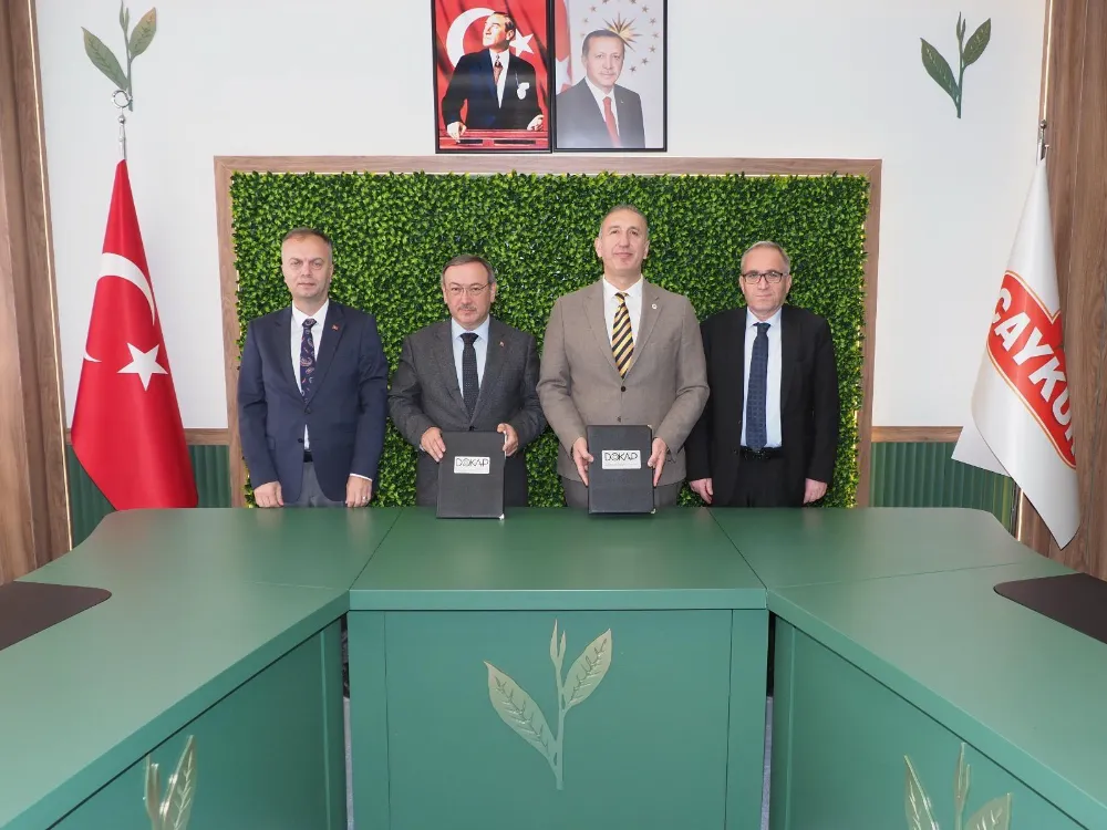 ÇAYKUR İLE DOKAP ÇAY MÜZESİ İÇİN PROTOKOL İMZALADI