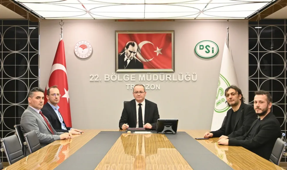 DSİ 22. Bölge Müdürlüğü,Rize Derepazarı İlçe Merkezi İçin Taşkın Kontrol İnşaatı Sözleşmesini İmzaladı