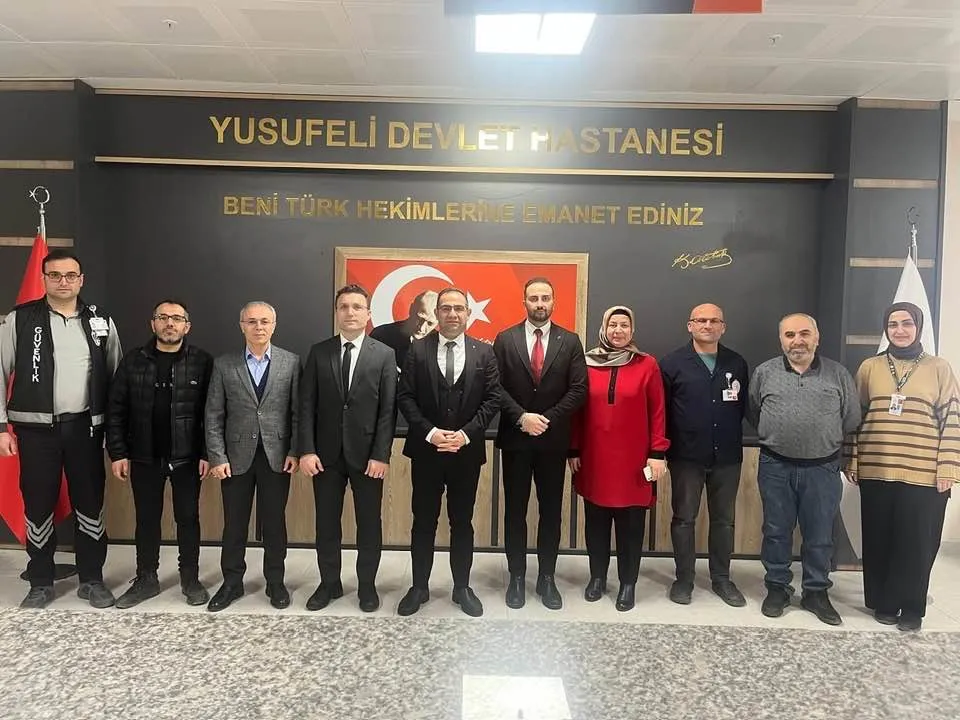 Yusufeli Devlet Hastanesi’nde Ziyaret ve İftar Programı