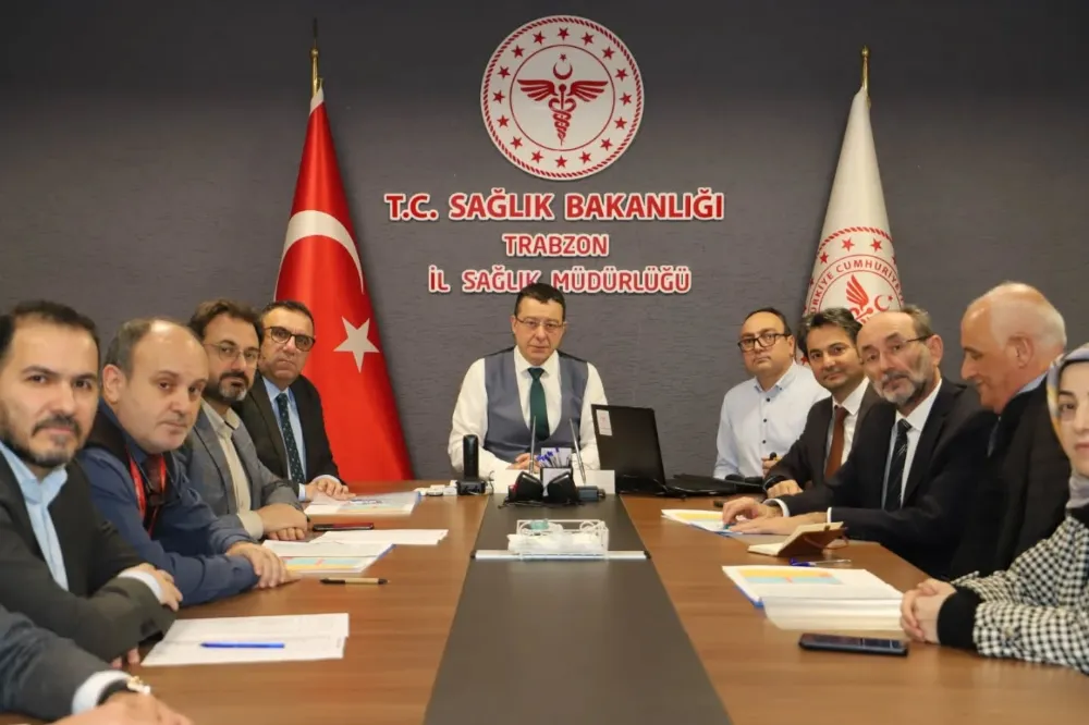 Trabzon Şehir Hastanesi Yerleşim Planı Değerlendirme Toplantısı Gerçekleştirildi