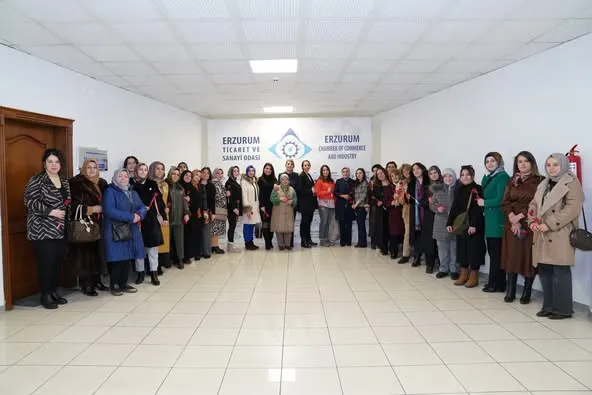 Erzurum Ticaret ve Sanayi Odası’nda 8 Mart Dünya Kadınlar Günü Söyleşisi Düzenlendi