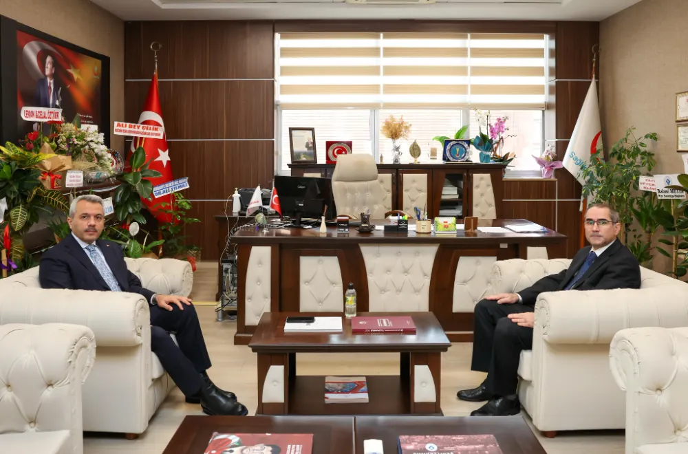 Rize Valisi Baydaş, Yeni Atanan İl Müdürlerine Hayırlı Olsun Ziyaretinde Bulundu