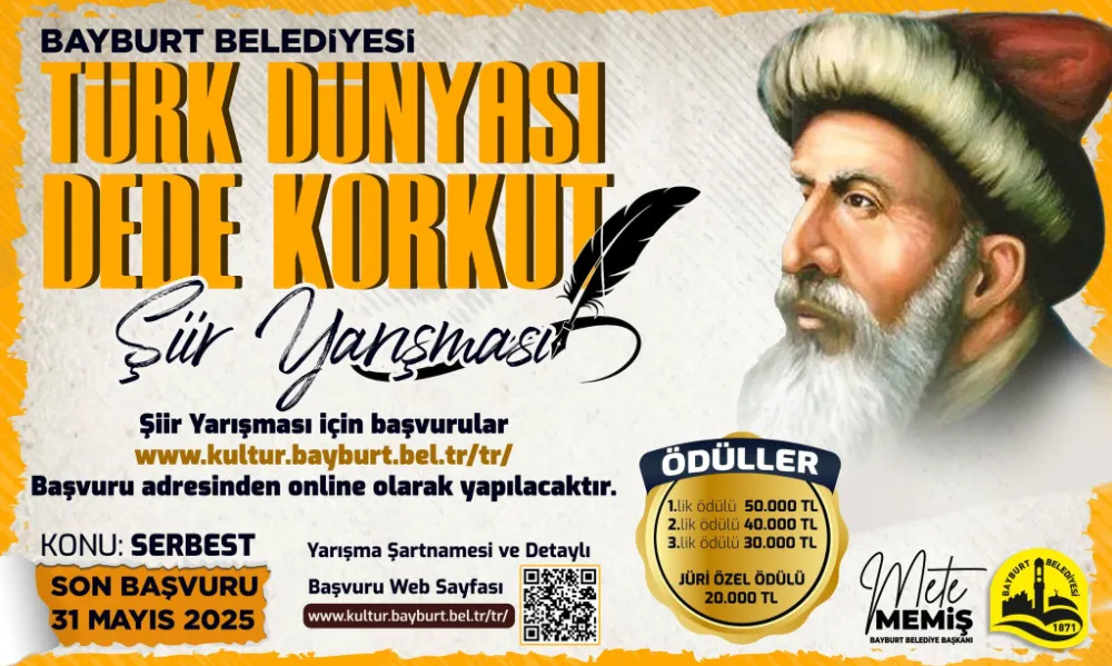 Türk Dünyası Dede Korkut Şiir Yarışması Başvuruları Başladı
