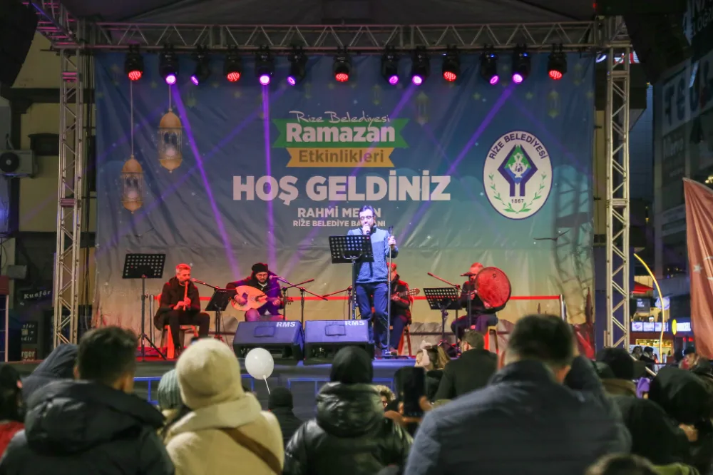 Rize Belediyesi Ramazan Etkinlikleri Coşkuyla Devam Ediyor!