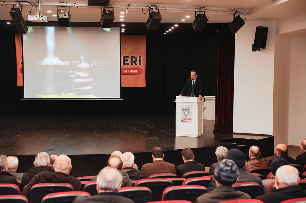 Akçaabat’ta Arıcılık Semineri Düzenlendi: Sektörün Geleceği ve Ekolojik Önemi Masaya Yatırıldı