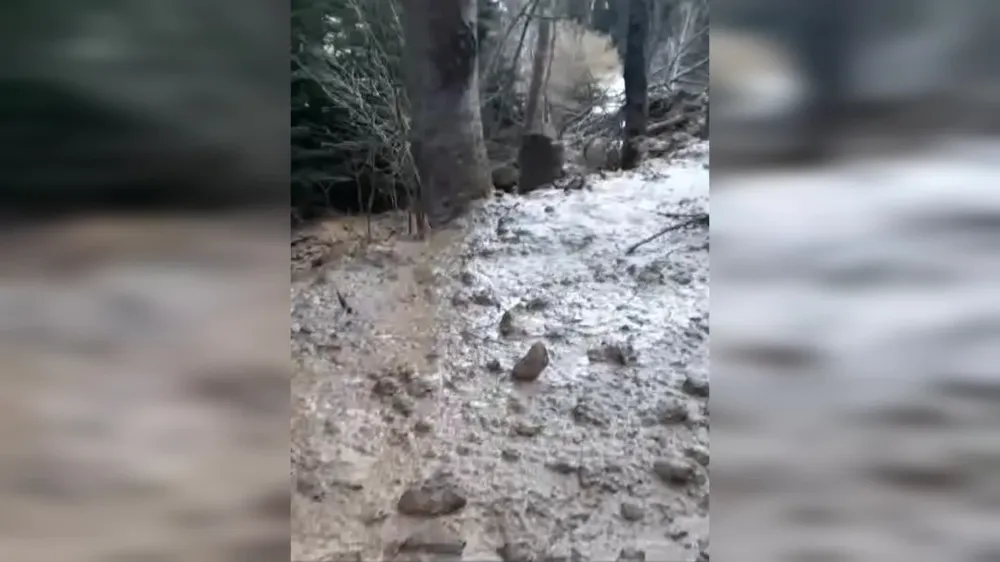 Artvin’in Tosunlu Köyü’nde Heyelan: Köy Yolu Ulaşıma Kapandı