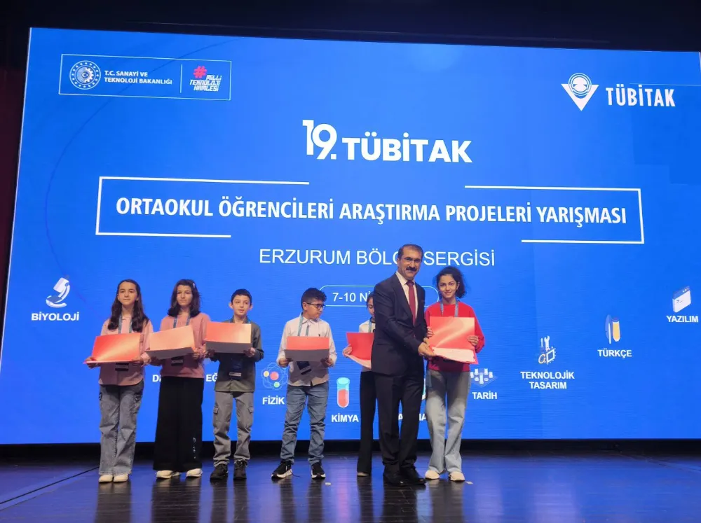 Artvinli Öğrenciler TÜBİTAK Bölge Sergisi