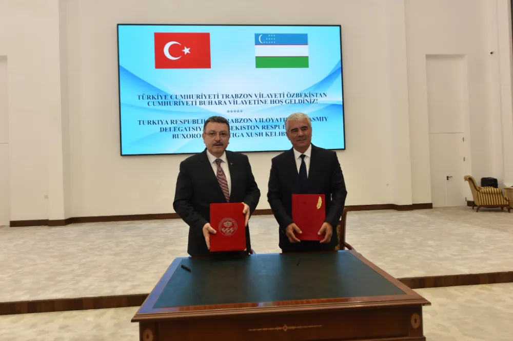 TRABZON İLE BUHARA KARDEŞ ŞEHİR OLDU
