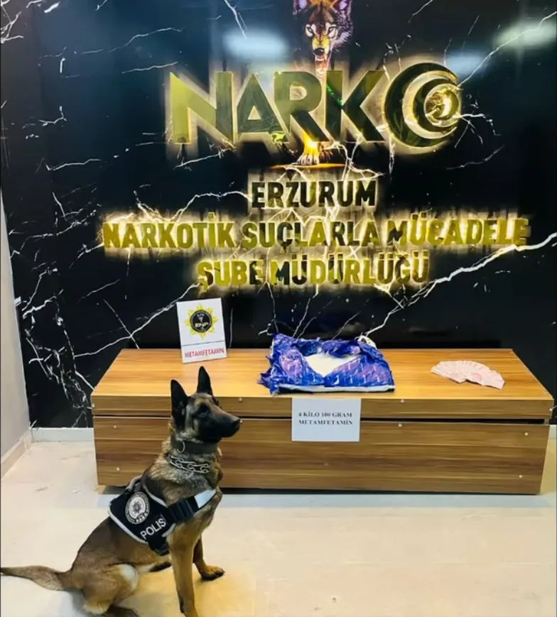Erzurum Emniyet Müdürlüğünden Uyuşturucuya Büyük Darbe