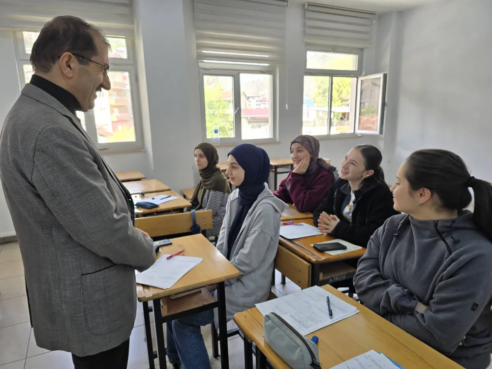 Artvin’de Destekleme ve Yetiştirme Kursları Ziyaret Edildi