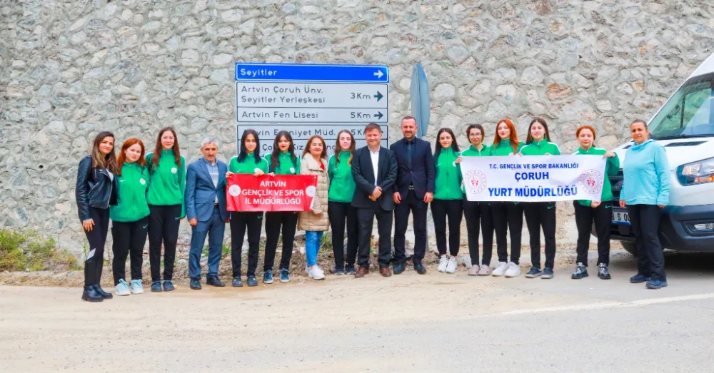 Artvin GSB Yurtlarından Sporcular YURTLİG Grup Müsabakalarına Uğurlandı