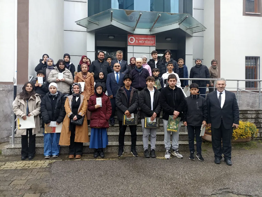 Trabzon’da Gençler Değerlerle Buluştu ÇEDES Projesi Kapsamında Anlamlı Etkinlikler