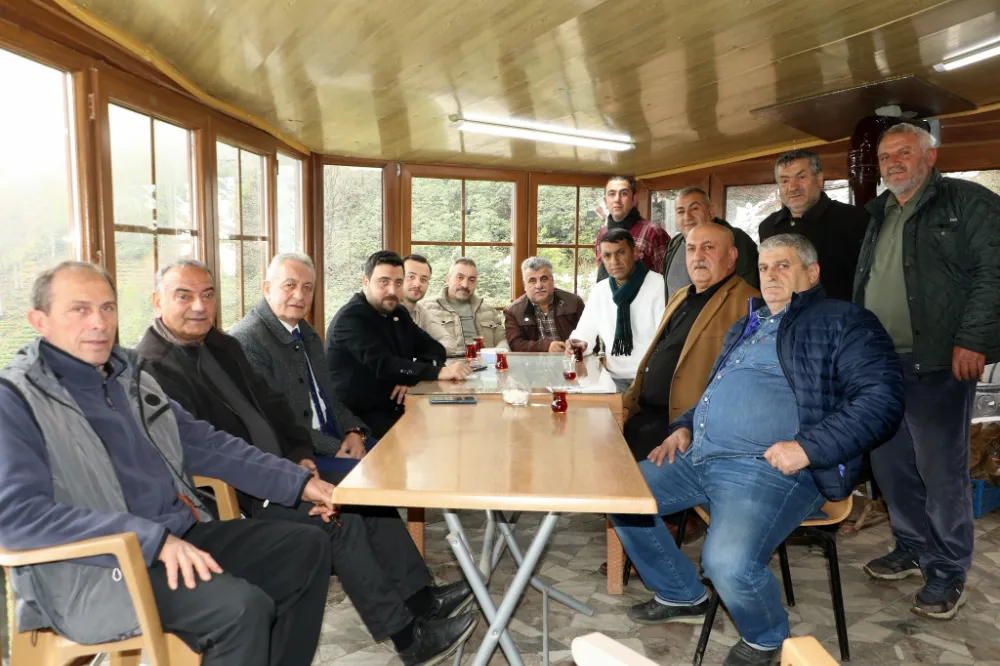 Rize İl Genel Meclisi Başkanı Ali İmran Büyük’ten Köy Ziyaretleri