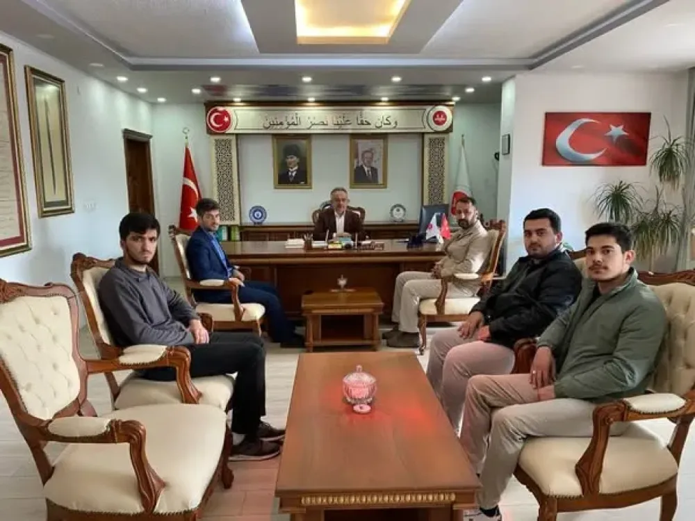 Bayburt Müftülüğü, TDV Gençlik Kolları Başkanı Saka’yı ağırladı, başarılar diledi!