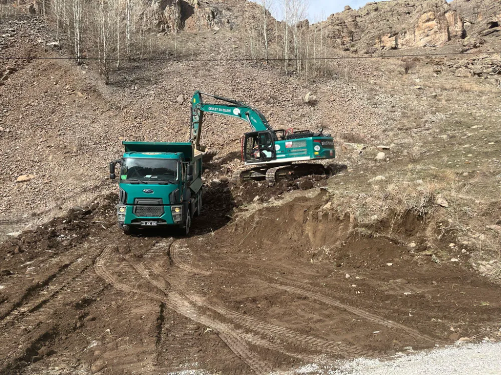 Oltu’da Taşkın Zararları Onarılıyor