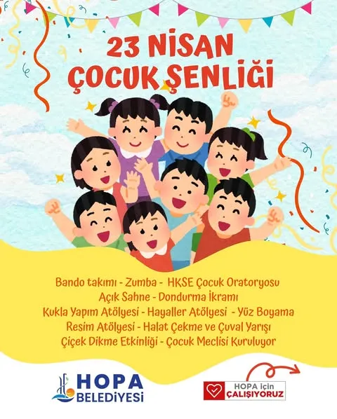 Hopa Belediyesi, 23 Nisan