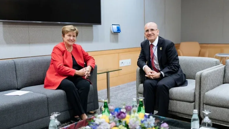 Bakan Şimşek, IMF Başkanı Georgieva ile Washington’da Buluştu