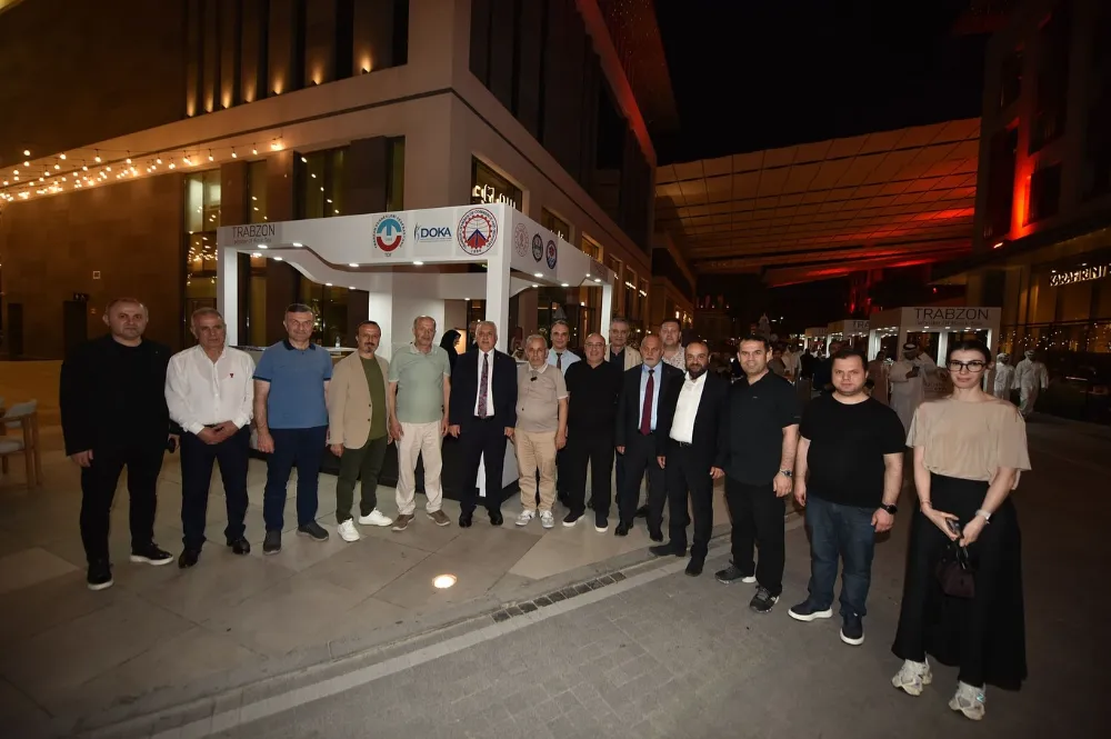 Trabzon Dernekleri Federasyonu, Katar’da Şehrimizin Tanıtımına Devam Ediyor