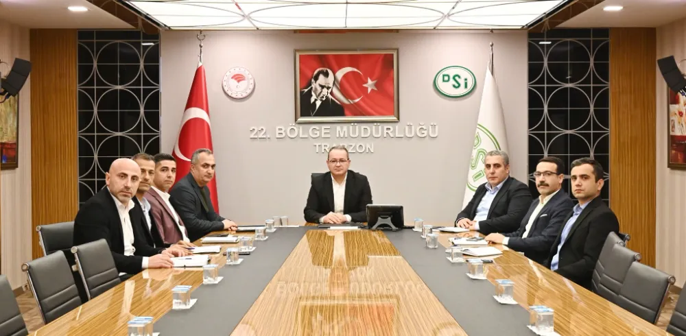DSİ 22. Bölge Müdürlüğü Trabzon’da 2025 Sulama Sezonu Hazırlıkları Değerlendirildi