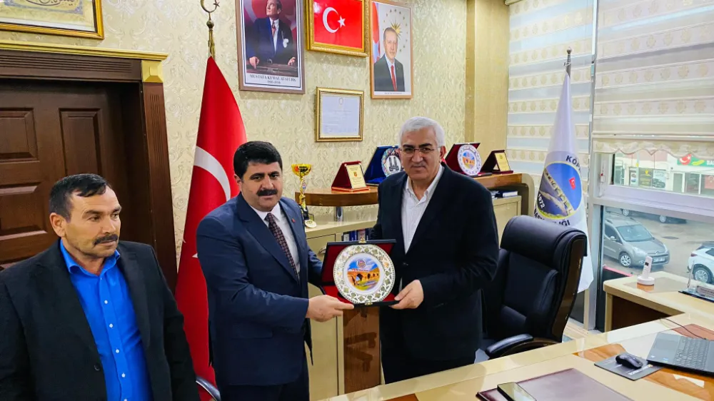Köprüköy’de Milletvekili Mehmet Emin Öz’den Belediye Ziyareti