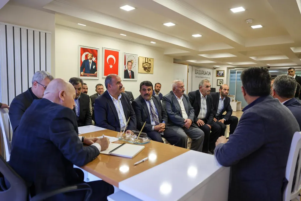 Erzurum Büyükşehir Belediyesinden Halk Günü Buluşması