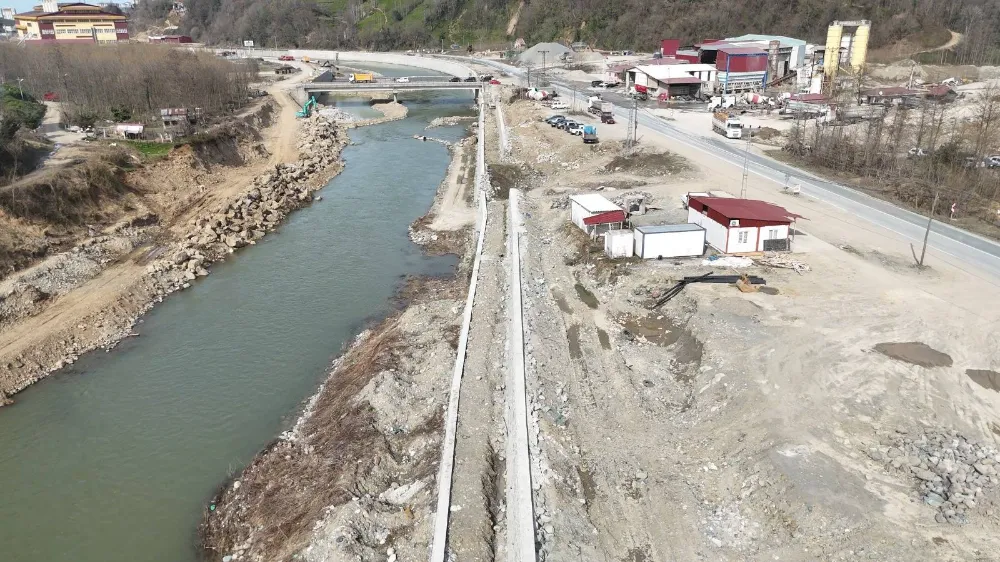 Rize Pazar Hemşin Deresi Rehabilitasyonunda Sona Yaklaşıldı