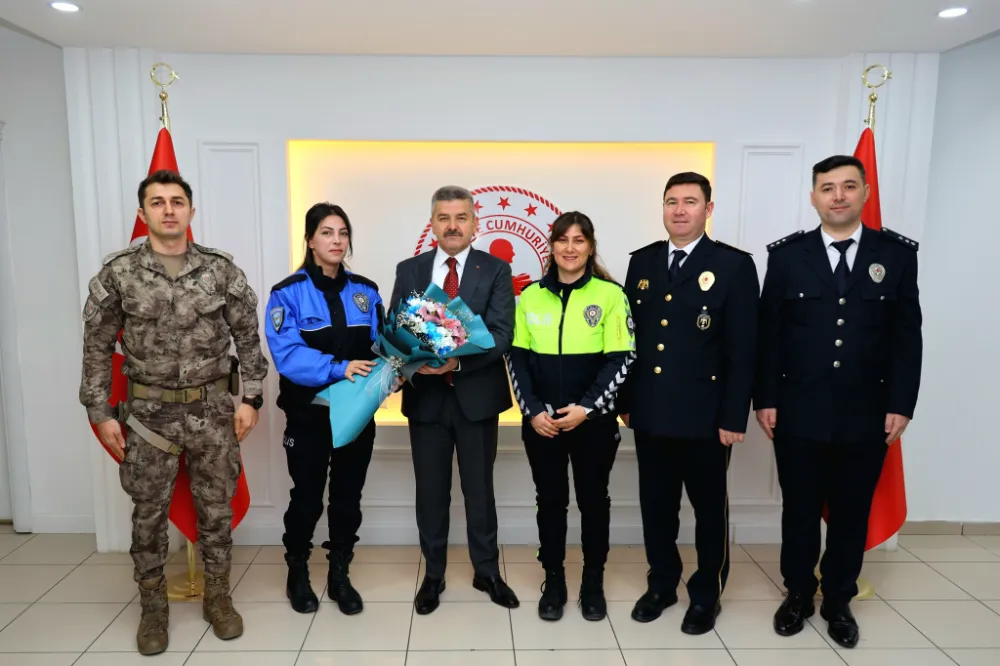 Artvin Valiliğinde Polis Haftası Kutlaması