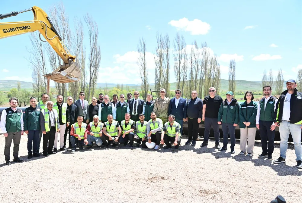 Bayburt Valisi Eldivan’dan Kırklartepe Barajı Sulama İnşaatına Ziyaret