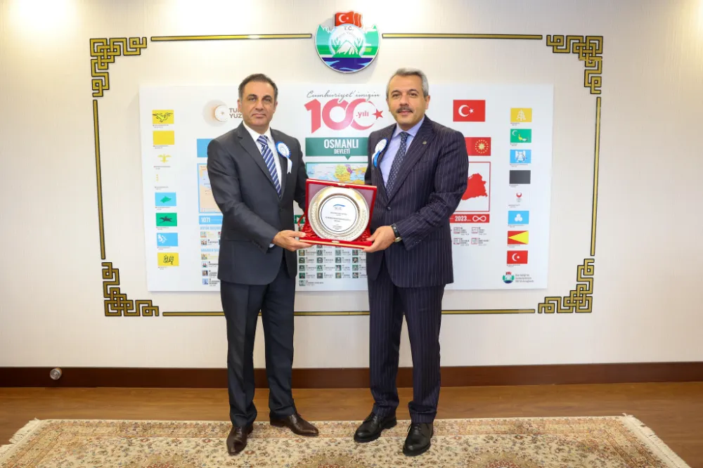 Vali Baydaş, Sosyal Güvenlik Haftası Kapsamında SGK Heyetini Kabul Etti
