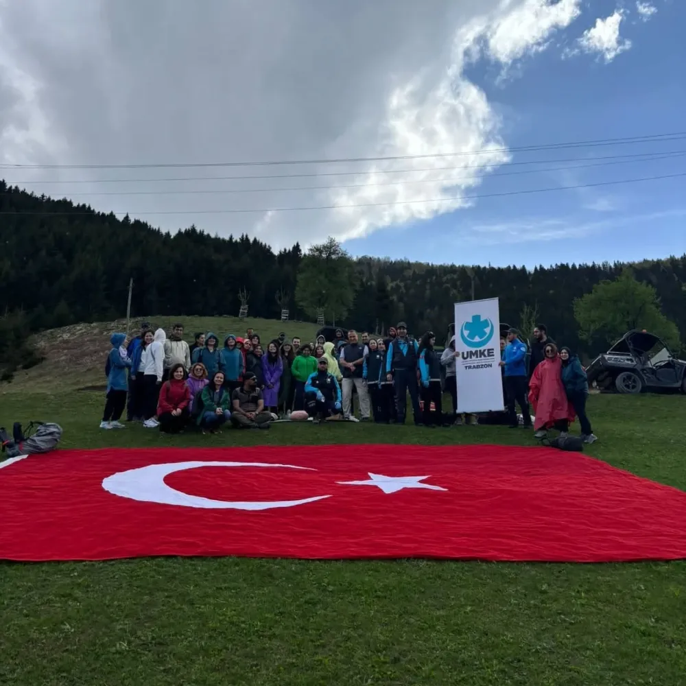 Trabzon UMKE, Doğa Tıbbı Yaz Kampında Zorlu Senaryolarla Sahada Yetkinliğini Kanıtladı