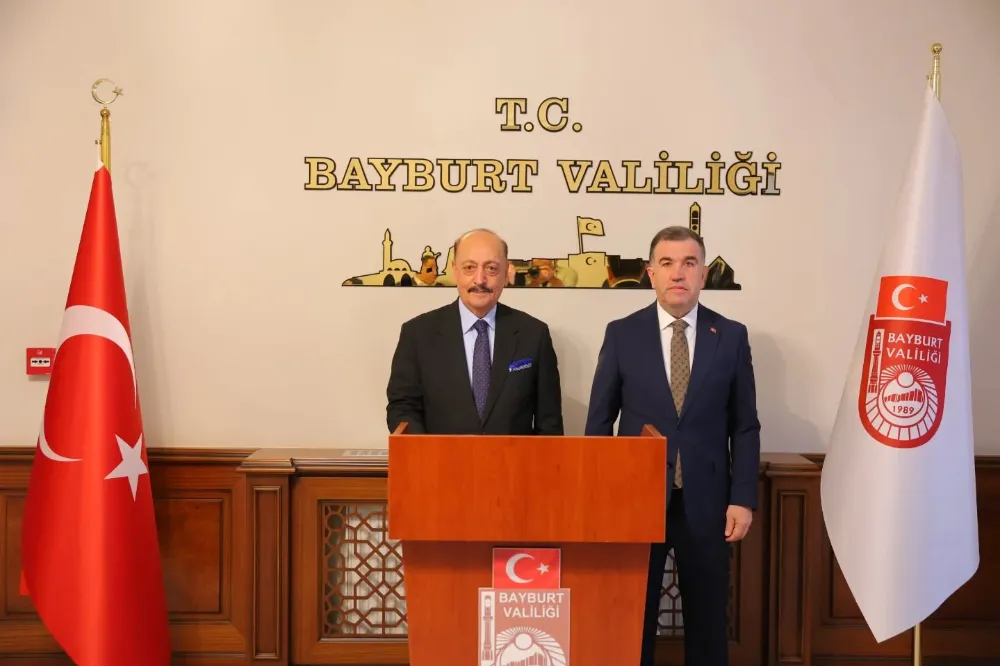 Prof. Dr. Vedat Bilgin’den Bayburt Valiliği’ne Ziyaret