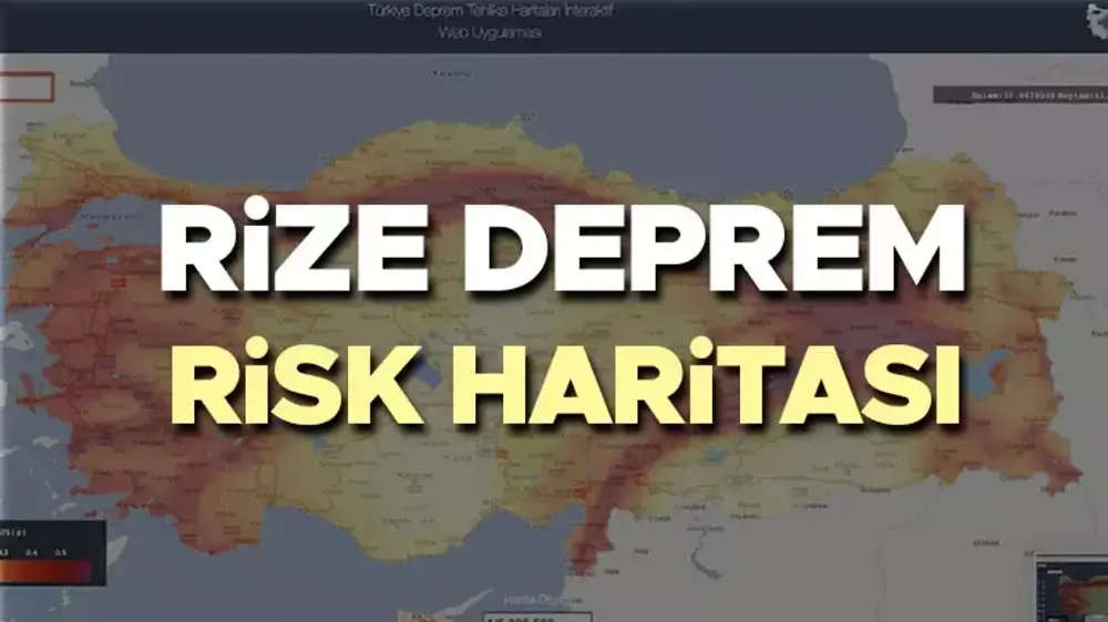 Rize’de Deprem Riski Artan İlçeler Belirlendi: Uyarılar Peş Peşe Geldi!